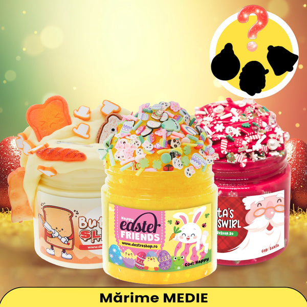 Joy Bundle-3 SLIMES+6 MYSTERY CHARMS